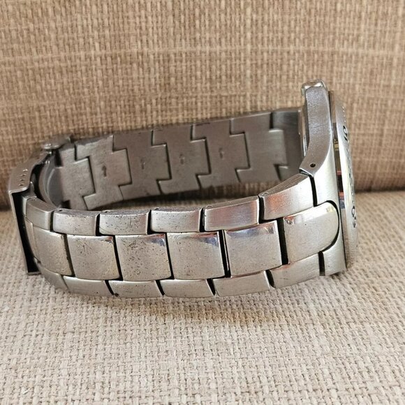 Lorus Men Wristwatch Date Calendar Watch Quartz Analog Silver Tone Wrist Watch - Picture 3 of 11